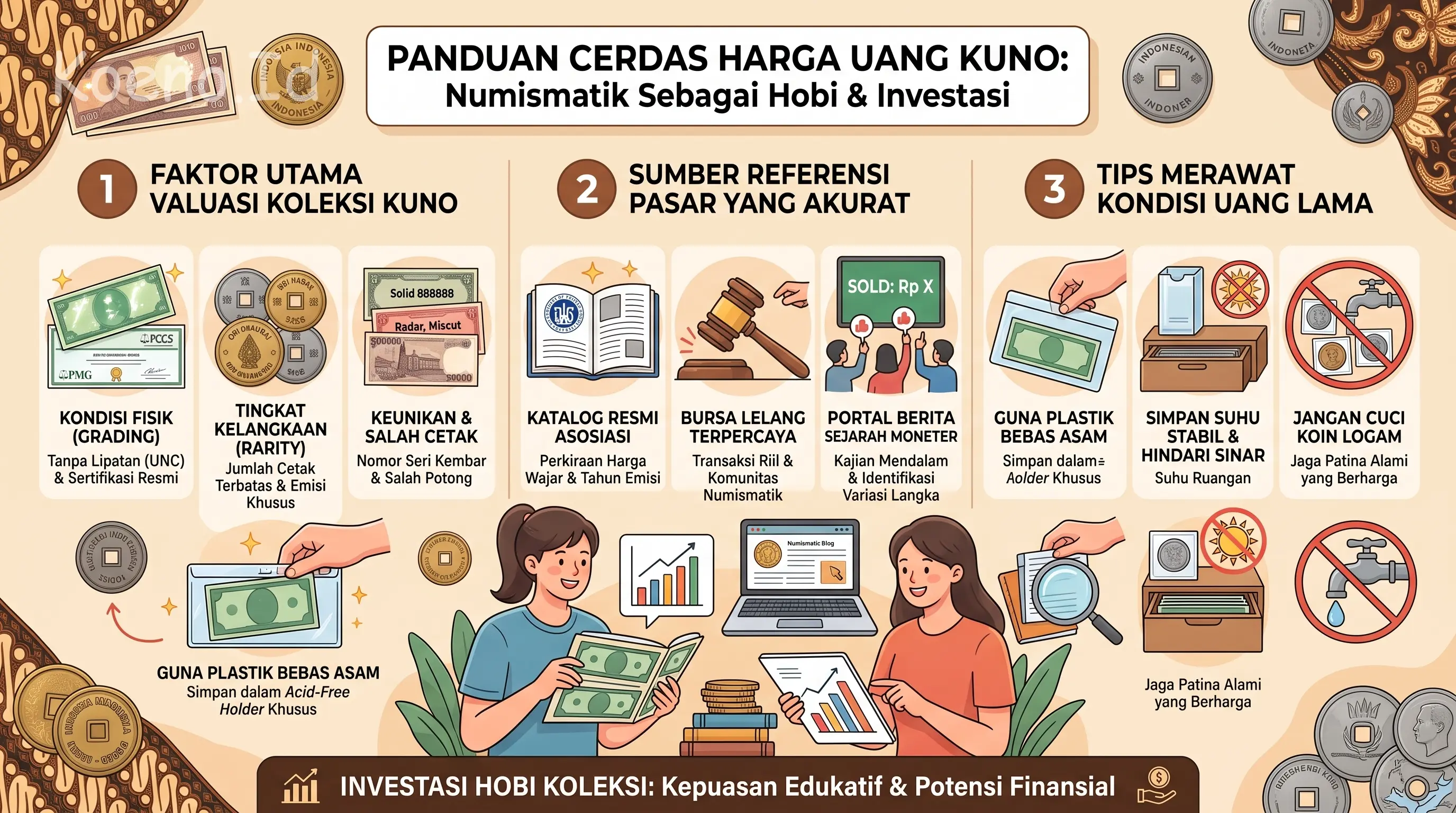 Mengenal Faktor Penentu Harga Uang Kuno dan Cara Menilai Koleksi Numismatik